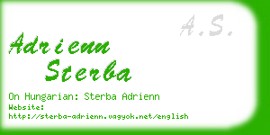 adrienn sterba business card